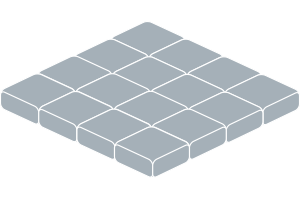 Spanish Tile Pattern Imprinted Concrete